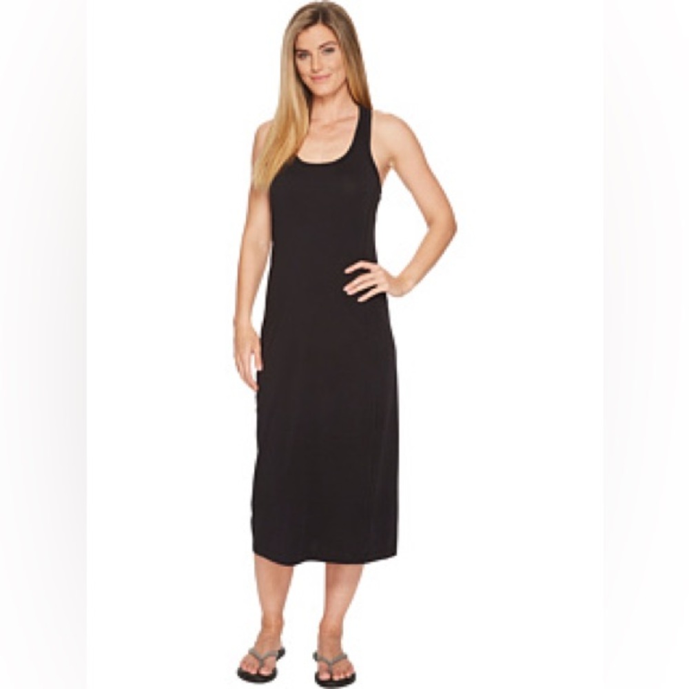 Arc’teryx Jelena‎ Midi Dress Sz Small in Black Racerback Sleeveless